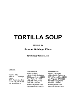 Tortilla Soup