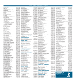 Roster of Bbb Accredited Businesses