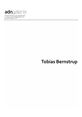 Tobias Bernstrup C/ Enrique Granados, 49, SP