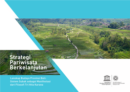 Strategi Pariwisata Berkelanjutan