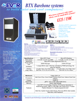 BTX Barebone Brochure