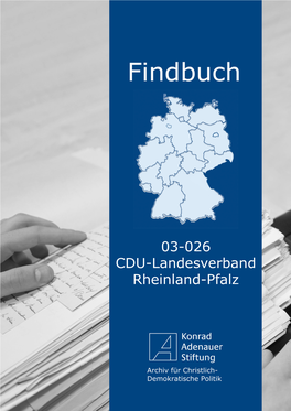 03-026 CDU-Landesverband Rheinland-Pfalz