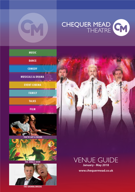 VENUE GUIDE January - May 2018