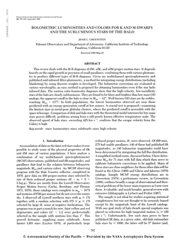 Publications of the Astronomical Society of the Pacific 101: 787-810, September 1989