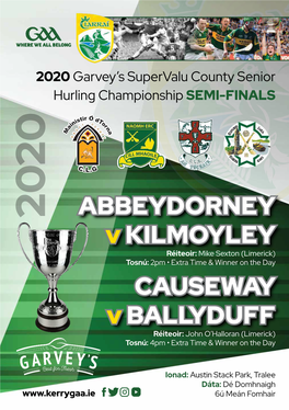 ABBEYDORNEY V KILMOYLEY CAUSEWAY V