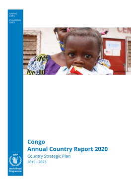 Congo Annual Country Report 2020 Country Strategic Plan 2019 - 2023 Table of Contents