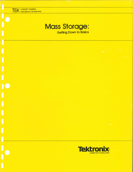 Mass Storage: Getting Down to Basics