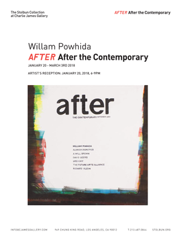 AFTER After the Contemporary Willam Powhida