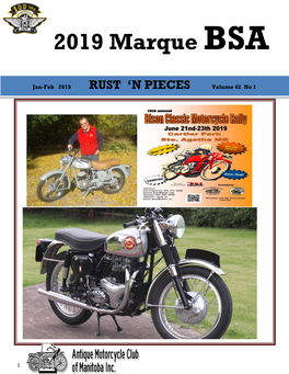 2019 Marque BSA