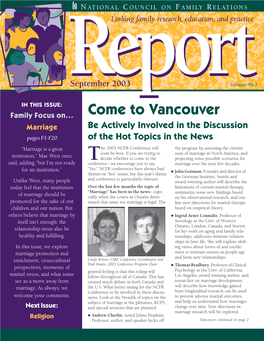 2003 September Report News