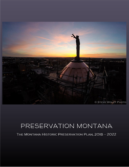 The Montana Historic Preservation Plan