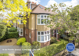 16 De Freville Avenue, Cambridge, CB4 1HR