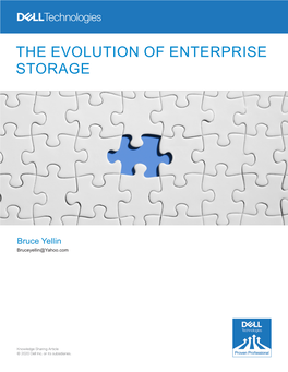 The Evolution of Enterprise Storage