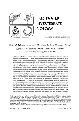 Freshwater Invertebrate Biology