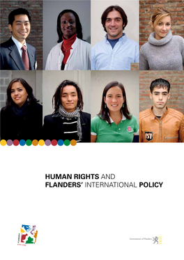 Human Rights and Flanders' International Policy