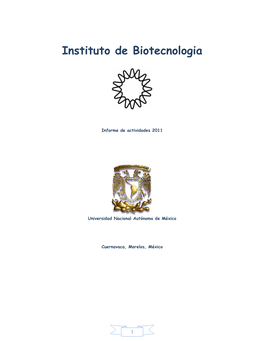 Instituto De Biotecnologia