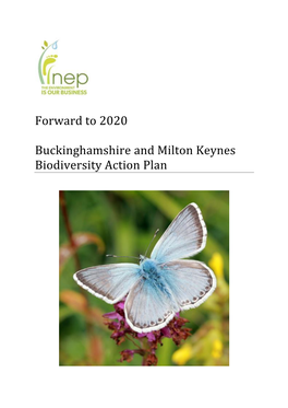 Bucks-And-Milton-Keynes-Biodiversity-Action-Plan-Forward-To-2020.Pdf