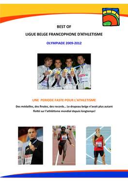 Best of Ligue Belge Francophone D'athletisme