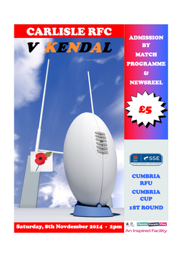 V Kendal Match Programme & Newsreel