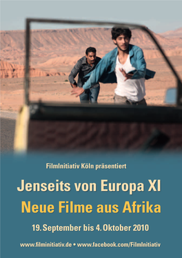 Jenseits Von Europa XI Neue Filme Aus Afrika 19.September Bis 4.Oktober 2010