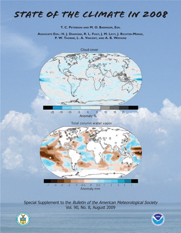 State of the Climate in 2008