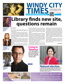 Library Finds New Site, Questions Remain