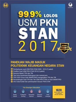 99,9% Lolos Usm Pkn Stan 2017