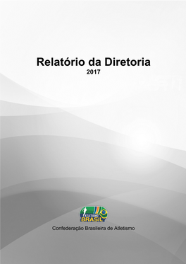 Relatório Da Diretoria 2017
