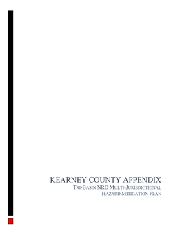 Kearney County Appendix Tri-Basin Nrd Multi-Jurisdictional Hazard Mitigation Plan