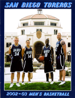 University of San Diego Men's Basketball Media Guide 2002-2003