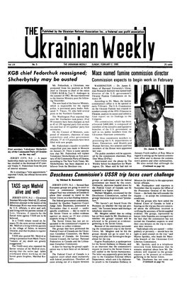 The Ukrainian Weekly 1986, No.5