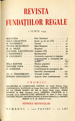 Revista Fundaţiilor Regale