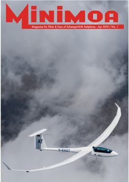 Magazine for Pilots & Fans of Schempp-Hirth Sailplanes