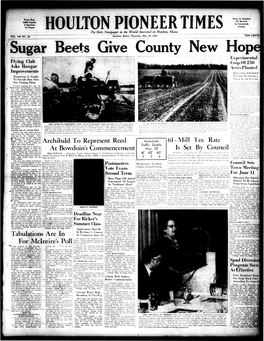 Houlton Pioneer Times : May 30, 1963