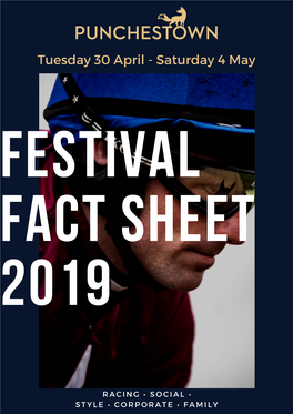 Festival Fact Sheet 2019 FINAL