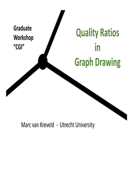 Quality Ratios in Graph Drawing