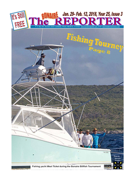 Fishing Yacht Meal Ticket During the Bonaire Billfish Tournament and Register At