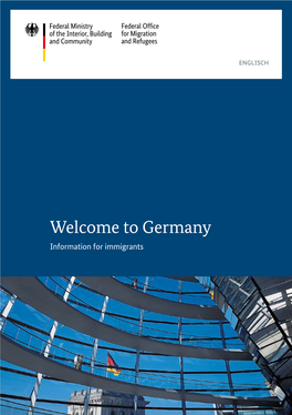 Welcome to Germany Information for Immigrants