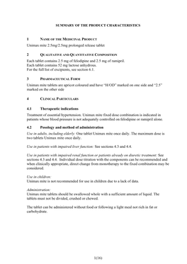 Unimax Mite Prolonged-Release Tablet ENG Smpc