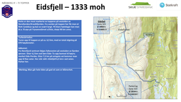 Eidsfjell – 1333 Moh