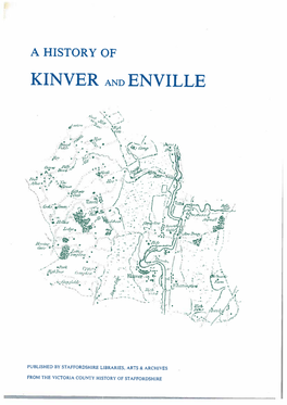 A History of Kinver and Enville