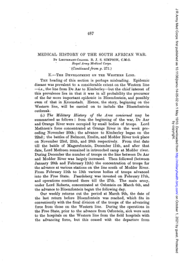 (Oontinuedfrom P. 271.) (I.) the Military History