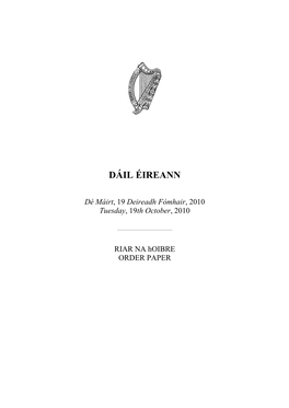 Dáil Éireann