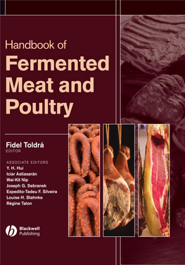 Handbook of Fermented Meat and Poultry Meat and Poultry Handbook of Fermented