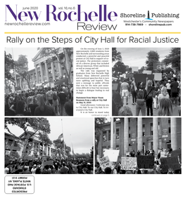 New Rochelle Review • June 2020 • Page 3 • Phase Two Re-Opening Has Begun