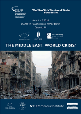 The Middle East: World Crisis?