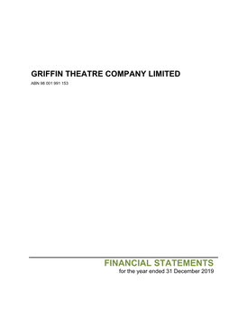 2019 Financial Statements