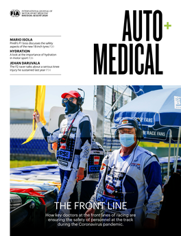THE FRONT LINE How Key Doctors at the Front Lines of Racing Are Ensuring the Safety of Personnel at the Track During the Coronavirus Pandemic