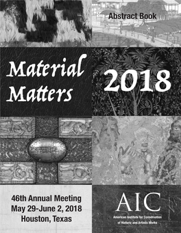 2018 Abstract Book