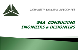 Giovanetti Shulman Associates, Consulting Engineers